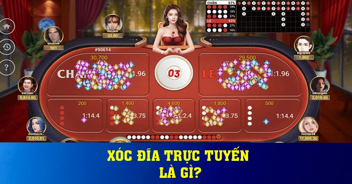 Xóc đĩa trực tuyến là gì?